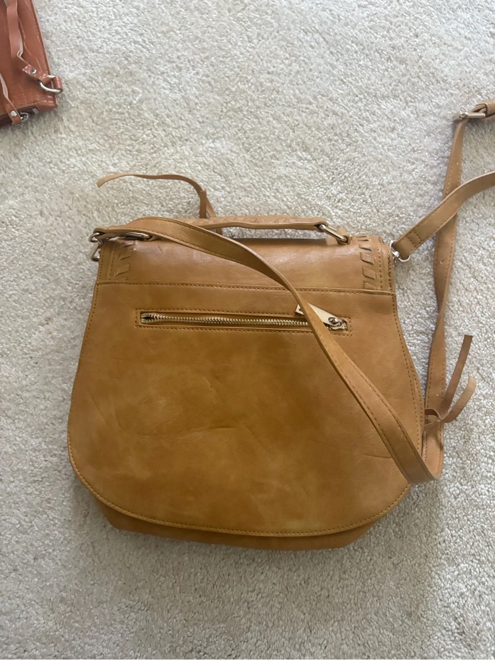 Urban Expressions Gold Satchel Bag